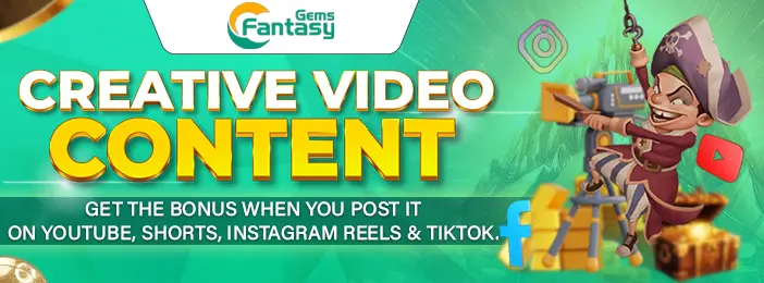 Earn Exclusive Rewards with Fantasy Gems YouTube Creative Videos