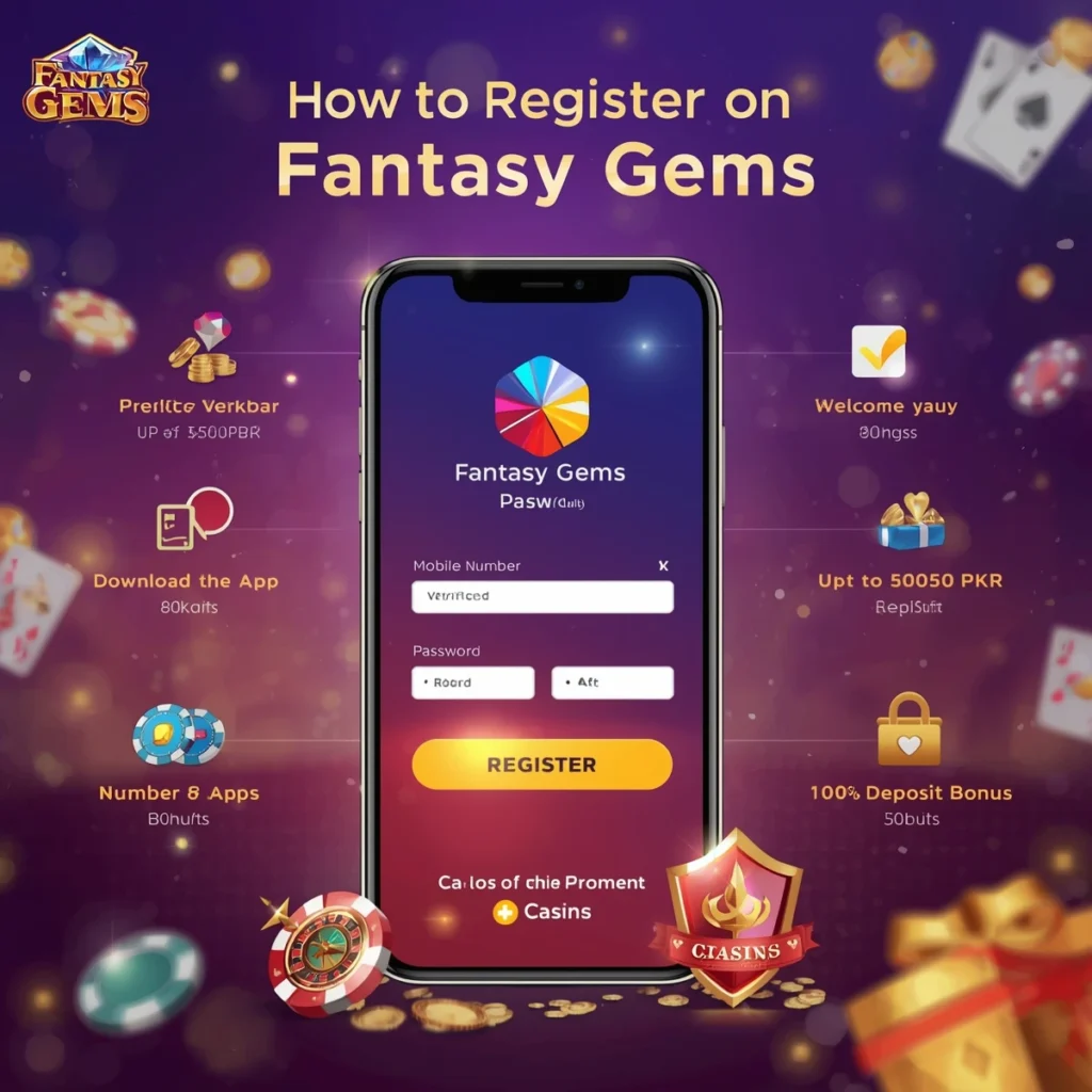 How to Register on Fantasy Gems